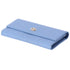 GUCCI GG Marmont Long Wallet 456116 Blue Leather
